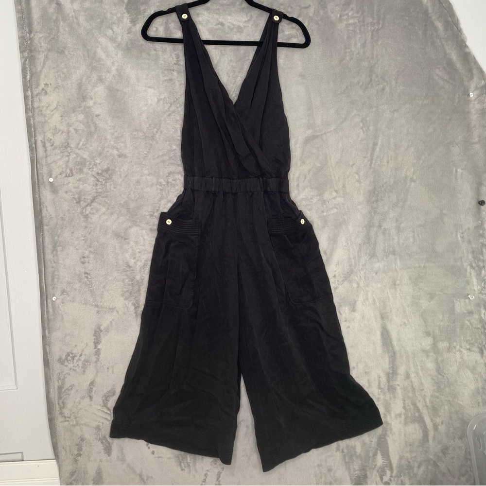 NWT Elevenses Jumpsuit Urban Bohemian Baggy Avant Garde Ruched Waist Sz 6T